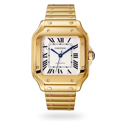 gold cartier mens watches|cheapest cartier men's watch.